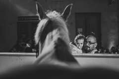 Cena della Vittoria della Contrada della Selva dopo la Vittoria del Palio del 16 Agosto 2019 con il cavallo scosso Remorex